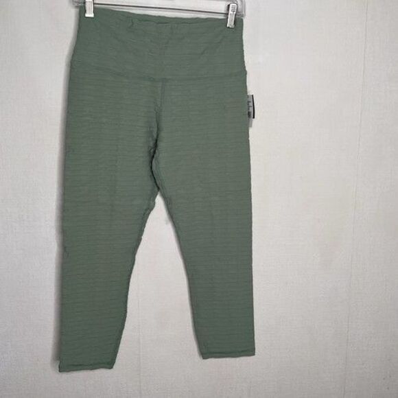 NWT Lola Getts Matte/Sagebrush Green Hi-Rise Skinny Capri Leggings Women Size M - Picture 12 of 14